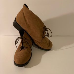 Rue21 Ankle Boot Brown Suede size 8